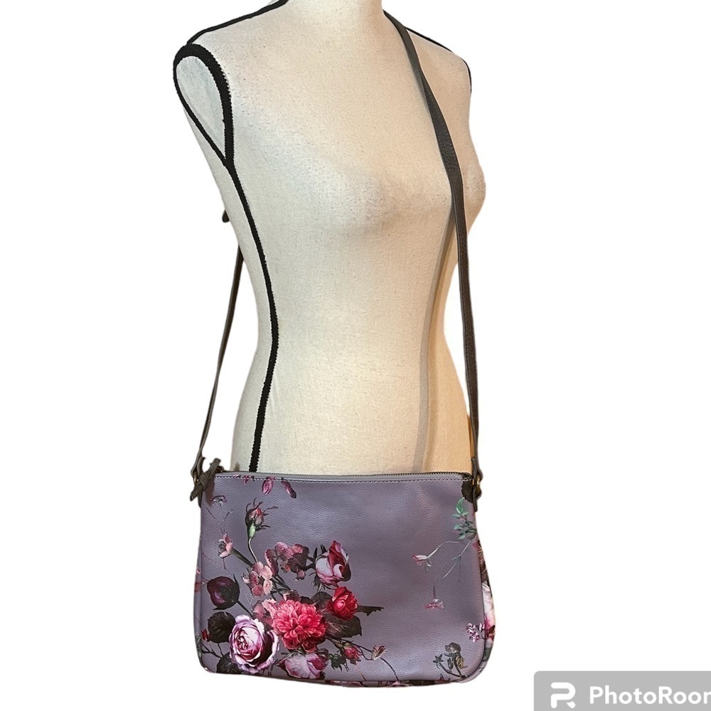 Elliott Lucca Floral Print Crossbody Bag